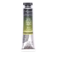 Sennelier French Artists' Watercolor, 21mL 813 Olive Green S1