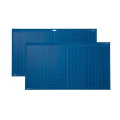 Cricut&reg; 2-Pack Light Grip Performance Machine Mats, 24" x 12" Blue