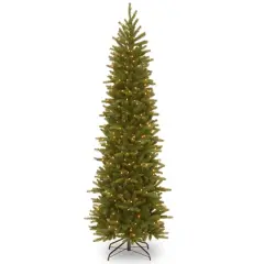 6.5ft. Pre-Lit Grand Fir Artificial Christmas Tree, Clear Lights