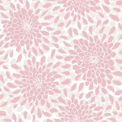 RoomMates Toss The Bouquet Peel & Stick Wallpaper Pink
