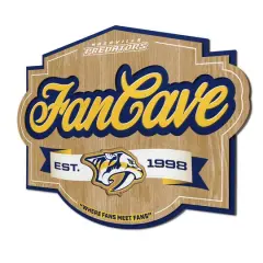 NHL Fan Cave Sign Nashville Predators