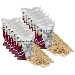 Charles Leonard Rubber Bands, 12 Bags
