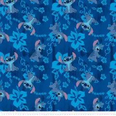Springs Creative Disney&reg; Stitch on Blue Fleece