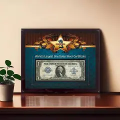 World's Largest Silver Certificate