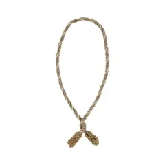 Haute Decor 16" Gold, Silver & White Decorative Twist Ties, 6ct.