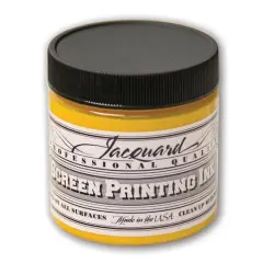 Jacquard Professional Screen Printing Ink, 4oz. Yellow