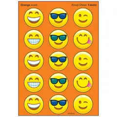 Trend Enterprises&reg; Emoji Stinky Stickers&reg;, 6 Packs of 60