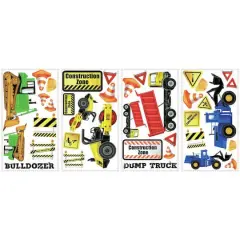 RoomMates Construction Trucks Peel & Stick Wall Decals