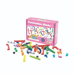 Junior Learning&reg; Rainbow Punctuation Marks Magnetic Activities Set