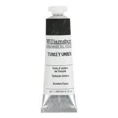 Williamsburg&reg; Artist Oil Colors, 37mL Turkey Umber