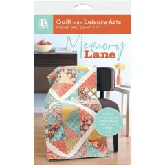 Leisure Arts&reg; Memory Lane Modern Quilt Pattern