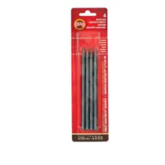Koh-I-Noor Woodless Graphite 4 Pencil Set