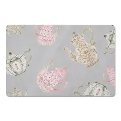 Tea Pot Pattern Floor Mat