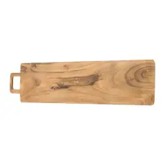 Hello Honey&reg; 27.5" Rectangle Acacia Wood Cheese/Cutting Board with Square Handle