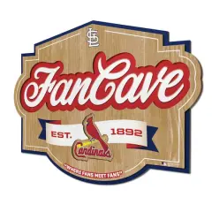 MLB Fan Cave Sign StLouis Cardinals