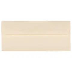 JAM Paper #10 Business Parchment Envelopes, 50ct. Natural