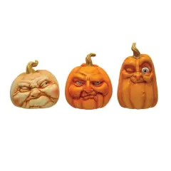 Hello Honey&reg; Orange Pumpkin Face Set