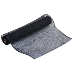 21" x 5yd. Black Poly Burlap Mesh by Celebrate It&trade;