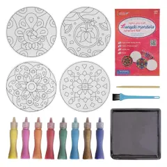 Kulture Khazana Make Your Own Rangoli Mandala Sand Art Kit