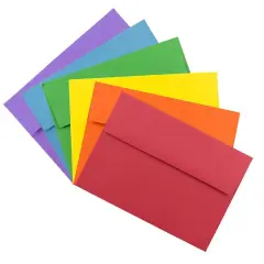 JAM Paper A7 Colored Invitation Envelopes, 150ct.