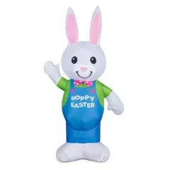 2ft. Airblown&reg; Inflatable Waving Easter Bunny