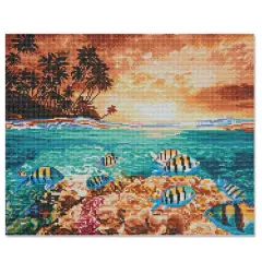 Ocean Fish Diamond Art Kit by Make Market&reg;