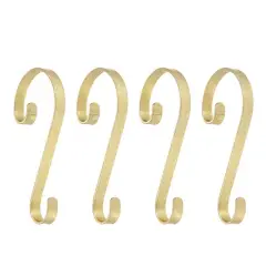 Haute Decor Stocking Scrolls&reg; Glimmer Gold Stocking Holders, 4ct.