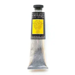 Sennelier Extra Fine Artists' Acrylic Paint, 60mL 531 Cadmium Yellow Medium