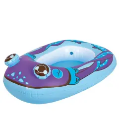 Pool Central 34" Purple Octopus Children's Inflatable Pool Boat Float