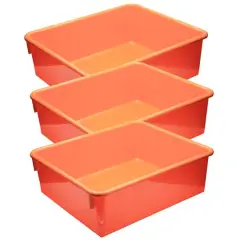 Romanoff&reg; Double Stowaway&reg; Tray, 3ct. Orange