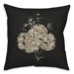 Moody Hydrangeas 18" x 18" Indoor/Outdoor Pillow