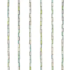 Glass Tube Beads, 4mm by Bead Landing&trade; Clear Green