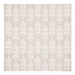 Half Circle Line Pattern 10" x 10" Cotton Twill Napkin