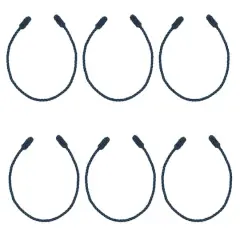 Haute Decor 20" Blue Decorative Christmas Twist Ties, 6ct.