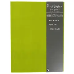 Global Art Flexi-Sketch&trade; Sketchbook, Fern 12" x 9"