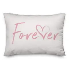Forever Heart Throw Pillow