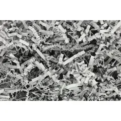 Essentials by Leisure Arts Crinkle Shred Box, 10lb. Gray