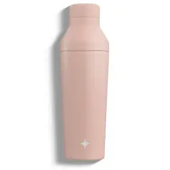 JoyJolt&reg; 20oz. Vacuum Insulated Cocktail Protein Shaker Pink