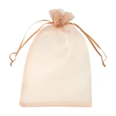 4.5" x 7" Gold Organza Favor Bags, 12ct. by Celebrate It&trade;