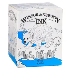 Winsor & Newton&reg; Drawing Ink, 14mL White