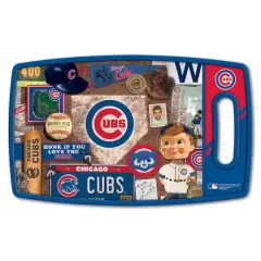 MLB Retro Series Cutting Board Chicago Cubs