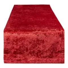 DII&reg; 72" Red Velvet Table Runner