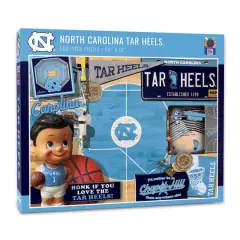 College Team Retro Series 500 Piece Puzzle North Carolina Tar Heels