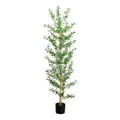7ft. Artificial Shady Lady Black Olive Tree