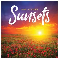 TF Publishing 2024 Sunsets Mini Calendar