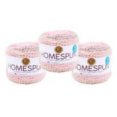 3 Pack Lion Brand&reg; Homespun&reg; New Look Yarn First Blush