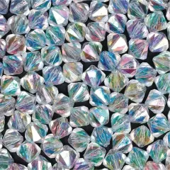 Color Splash!&reg; Faux Crystal Bicone Plastic Beads, 12mm