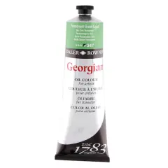 Daler-Rowney&reg; 225mL Georgian Oil Paint Permanent Light Green