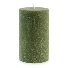 Root Candles Timberline&trade; 4" x 6" Unscented Pillar Candle Dark Olive