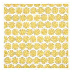 Lemon Pattern 10" x 10" Cotton Twill Napkin